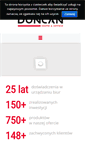 Mobile Screenshot of duncan.com.pl